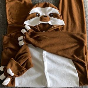 Men’s Hooded Sloth Onesie